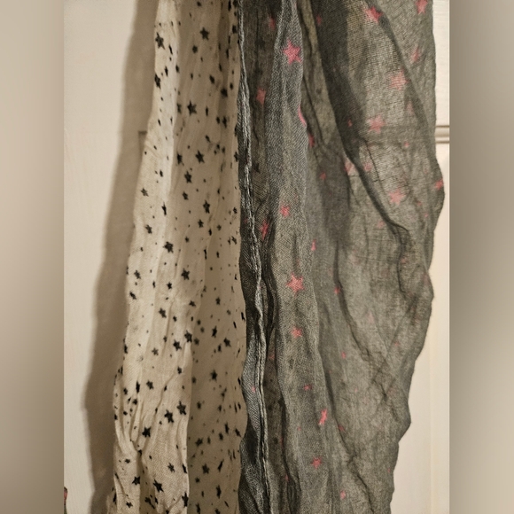 Starry mixed-pattern Infinity Scarf - Picture 3 of 3